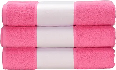 Produktbild von A&R AR080 | Handtuch SUBLI-Me®, 50 x 100 cm - Farbe: Pink - Größe: 50 x 100 cm