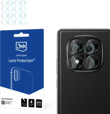 Immagine prodotto di 4x Vetro per Fotocamera 3mk per Xiaomi Redmi Note 14 Pro 4G - Alta Protezione KP39711