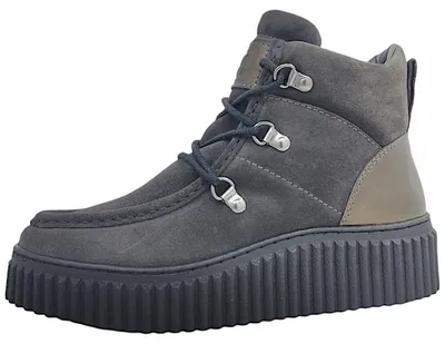 Imagen del producto de Botines de cordones para mujer de la marca Marc O'Polo, color gris, estilo casual