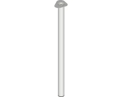 Obrázek produktu pro Nábytková noha Ø 60x1100 mm, stříbrná