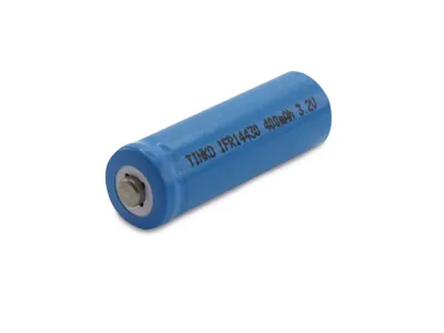 Produktbild von SOL-EXPERT LiFePO4 Akku, 3,2 V-/400 mAh, 14x43 mm