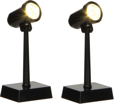 Productafbeelding van Kerstfiguur twee spotjes 3x2x7 cm Luville