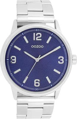 Produktbild von Oozoo Damen-Herren Metallarmband Uhr Timepieces silber Analog Quarzuhr UOC11503