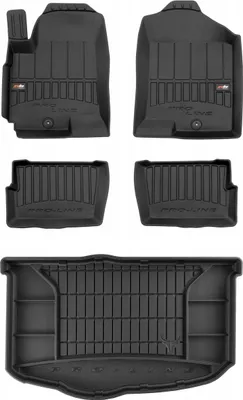 Immagine prodotto di SET di tappetini in gomma 3D Kia Soul 1 M, L 2008-2013 d