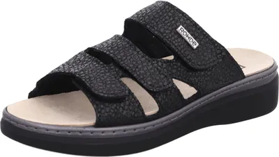 Produktbild von Rohde Wechselfußbett und Hallux Pantolette Schwarz