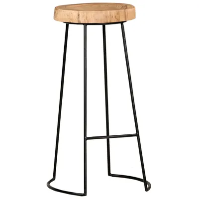 Immagine prodotto di vidaXL Sgabello da bar 2 pz. Legno massiccio di acacia