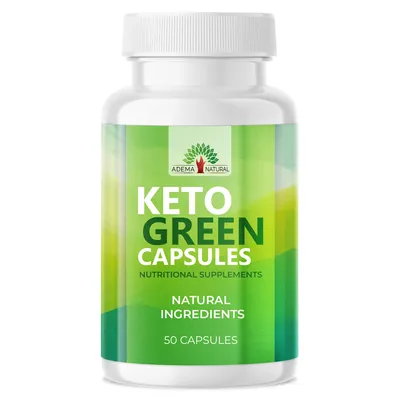 Produktbild von Adema Natural® Keto Green Capsules - zum Abnеhmen – mehr Energie und Wohlbefinden – extrem und schnell – vegan – Ketogen – unterstützt Gеwichtsverlust