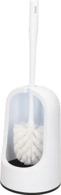 Produktbild von Plasticforte Toilettenburste mit Halter - weis - Kunststoff