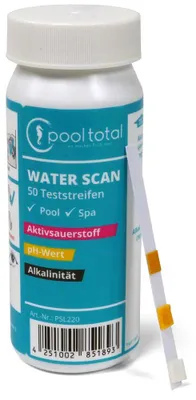 Produktbild von Water SCAN Teststreifen Aktivsauerstoff, pH + Alk.