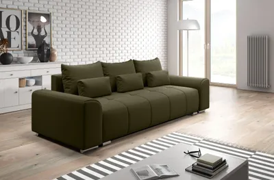 Produktbild von RANDA Dreisitzer-Schlafsofa – Khaki