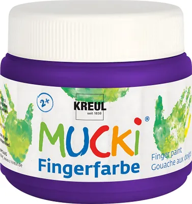 Immagine prodotto di KREUL 23107 KREUL Colori a dita "MUCKI", viola, 150 ml