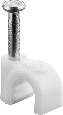 Immagine prodotto di Goobay Clip per cavi da 5 mm, bianco