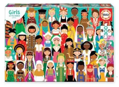 Produktbild von Educa Puzzle Mädchen Der Welt 300 Stücke Mehrfarbig  Kinder Mehrfarbig One Size
