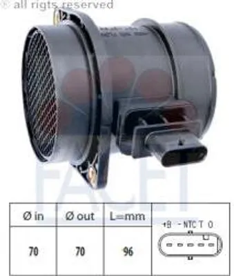 Produktbild von Facet Luftmassenmesser  10.1372