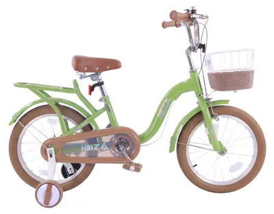 Zdjęcie produktu dla Buxibo - Rower dziecięcy dla dziewczynek - Ibiza - 12 cali - Zielony