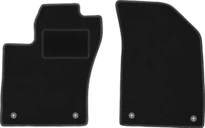 Zdjęcie produktu dla Wielganizator dywaniki welurowe LUX przednie do Fiat Tipo II sedan (2015-) - czarne dywaniki samochodowe BASIC komplet (2 szt.)