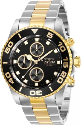 Produktbild von Invicta Connection 28691 Herren Uhr - Quartz Bewegung - Edelstahl mit Schwarzem Zifferblatt - 43 mm