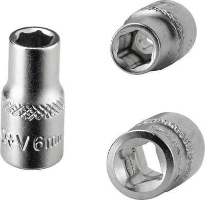 Immagine prodotto di Chiave a bussola / chiave per dadi corta 6 mm 1/4"