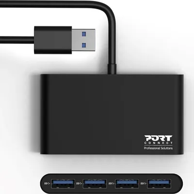 Produktbild von Port USB HUB 4 PORTS 3.0
