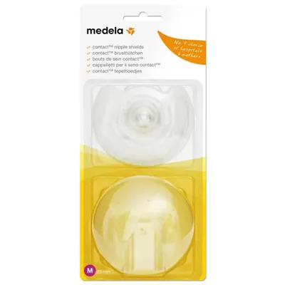 Zdjęcie produktu dla Smoczki Medela Contact z miękkiego silikonu, ultracienkie, opakowanie 2 szt. 20 mm;