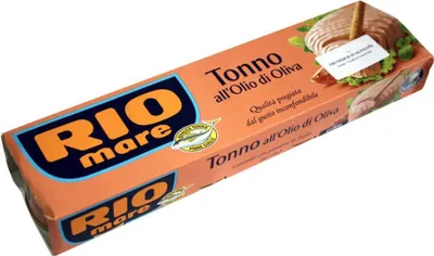 Produktbild von RIOMARE Tonno al Olio di Oliva Thunfisch in Olivenöl (4x80g Dose)