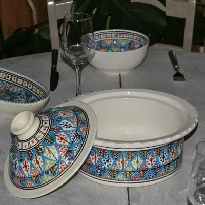 Zdjęcie produktu dla Zestaw do zupy z Querouana Bakir Royal - 12 osób