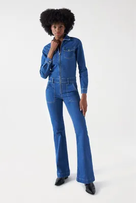 Produktbild von Salsa Jeans Destiny Overall Blau 32 / 34 Frau Blau 32