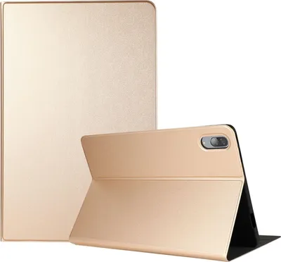 Produktbild von Mobigear Folio-Tablet-Hülle für Lenovo Tab P11 Pro Gen 1, Klapphülle - Gold