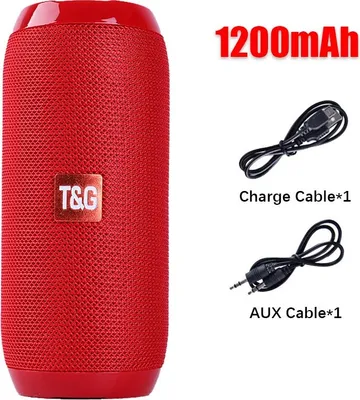 Produktbild von Tragbarer Bluetooth-Lautsprecher Drahtloser Subwoofer Wasserdichter Outdoor-Lautsprecher USB-Stereo-Lautsprecher Musikbox