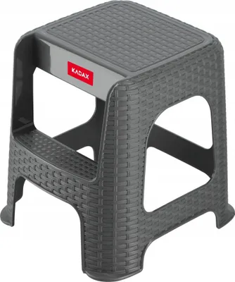 Obrázok produktu pre Kuchynský stolička - rebrík/stolička - protišmyková - stabilná konštrukcia - nosnosť 160 kg - univerzálna