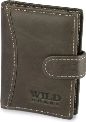 Immagine prodotto di Portacarte Wild Horse in pelle - Grigio