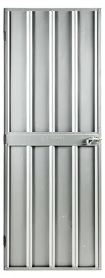 Produktbild von Schwingtür-Kit 1 GLOBEL 66,5 x 172 cm silber metallic