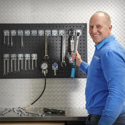 Produktbild von Werkzeughaken doppelt im 20er Set - 5 cm