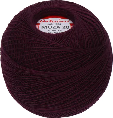 Obrázok produktu pre Pletacia priadza Muza 20 100 g - 1584