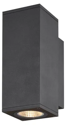 Produktbild von SLV 1003418 ENOLA SQUARE UP/DOWN S Outdoor LED Wandleuchte anthrazit CCT 3000/4000K IP65