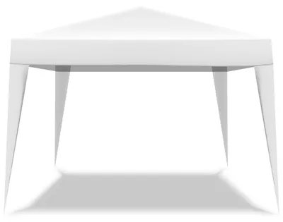 Image de Tente pliable 3x3 Tonnelle de jardin automatique Barnum pliante avec sac couleur Blanc
