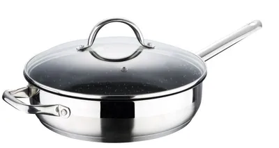 Immagine prodotto di Bergner padella a induzione in acciaio inox Coperchio per padella 24 cm BG-9846-MM