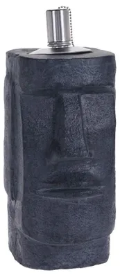 Obrázek produktu pro Olejová lampa MOAI 31 cm černá KO-259000110