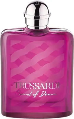Imagen del producto de Trussardi Sound of Donna, para mujer, 30 ml, botella no recargable, notas de almendras, ottonia, magnolia, mandarina, nardos, spray