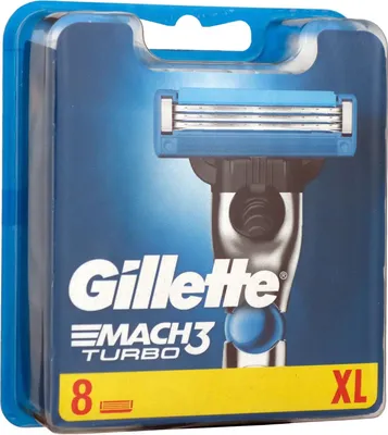 Immagine prodotto di Gillette - Mach 3 Turbo - Spare head 8.0ks