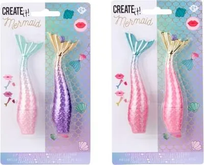 Produktbild von Create It! Meerjungfrauen-Lipgloss, 2er-Pack