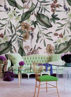 Produktbild von Coloray Fototapete 290x290 cm Vlies-Fototapete - Blumen