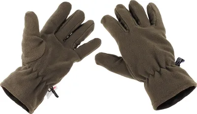 Produktbild von Fleece-Fingerhandschuhe Thinsulate oliv, M