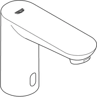 Produktbild von Grohe Euroeco CE IR-Elektronik für Waschtisch Batterie-Stromversorgung 6 V chrom - 36271000