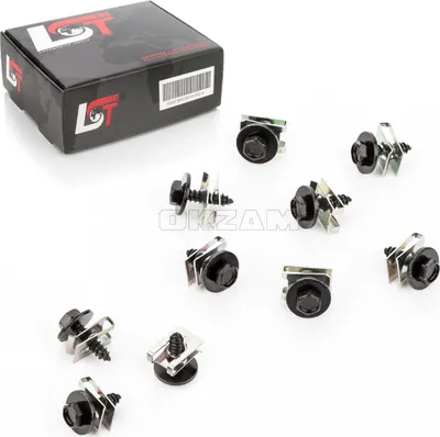 Produktbild von 10x Set Sechskantschraube Blechmutter Radkasten Abdeckung vorn für MERCEDES W168