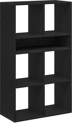 Obrázok produktu pre vidaXL Regál na knihy čierny 66x31x112 cm Materiál na báze dreva