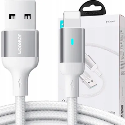 Image de Kabel Joyroom Extraordinary Series A10 Usb-A / Lightning 2.4A 1.2 M - Biały