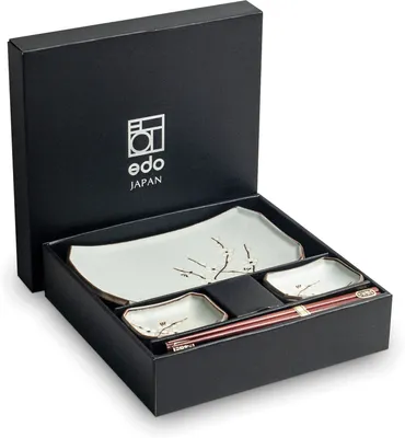 Produktbild von SUSHI TELLER SET | Sushi Geschirr Set | Mehrteiliges Sushi-Set