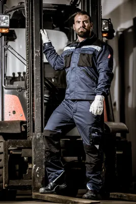 Produktbild von NITRAS Arbeitsjacke MOTION TEX PLUS Gr. 56 marine
