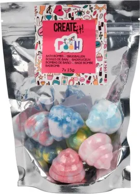 Image de CREATE IT ! mini bombes de bain paquet de 7 84418 /6